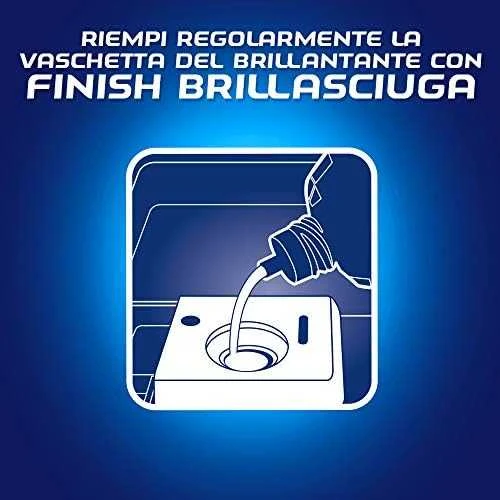Indaplovėms skirta valymo priemonė FINISH, 250 ml