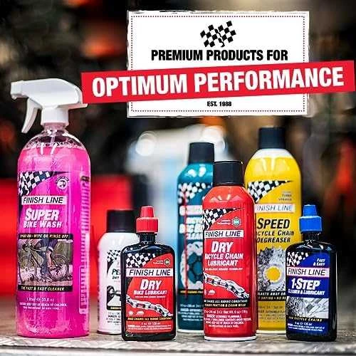 Grandinės priežiūros rinkinys Finish Line Chain Cleaner su nuriebalintoju ir tepalu