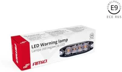 Įspėjamasis LED žibintas Amio IP67