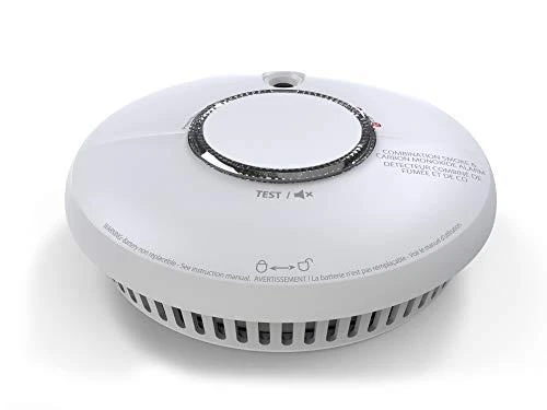 Anglies monoksido ir dūmų jutiklis FireAngel SCB10-INT (baltos spalvos)