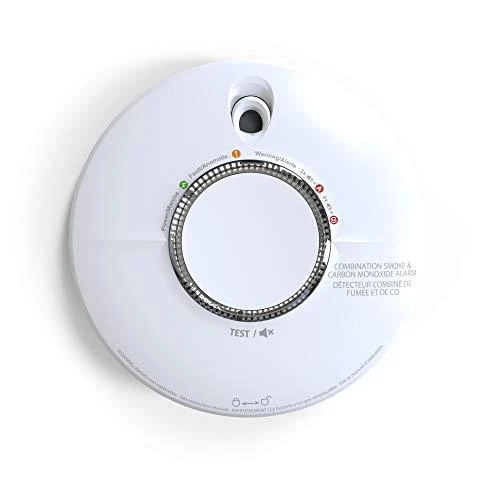 Anglies monoksido ir dūmų jutiklis FireAngel SCB10-INT (baltos spalvos)