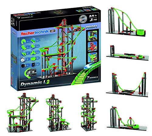 Fischer Technik fischertechnik 536621 - Žaislinis marmurinis bėgimas ir kamuoliukai (rinkinys) - 7 m. - Daugiaspalvis - 465 mm - 80 mm - 390 mm