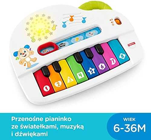 Mattel Muzikinis edukacinis pianinas Fisher Price vaikams