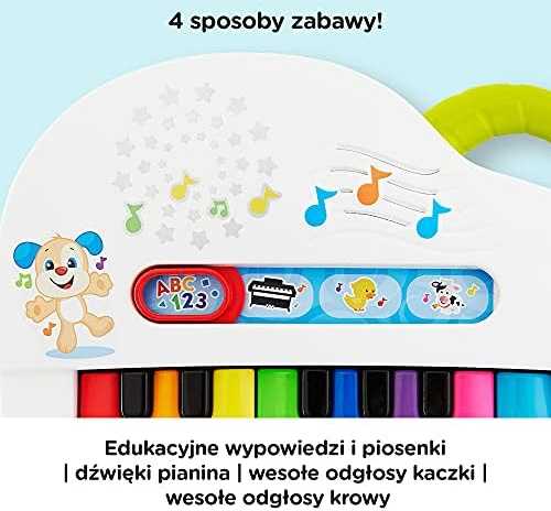 Mattel Muzikinis edukacinis pianinas Fisher Price vaikams