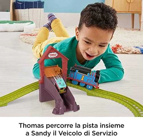 Žaislinis rinkinys Thomas and Friends „Kranė Karli ir Sandi“