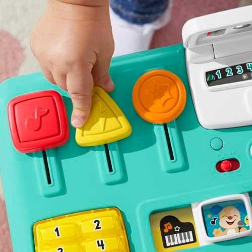 FISHER PRICE LAUGH AND LEARN MUZIKINIS DJ MIXER STALIUKAS