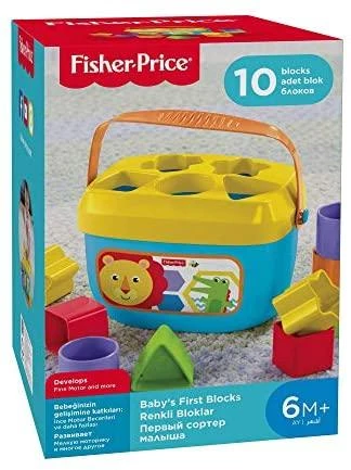 Mattel Pirmosios kūdikio kaladėlės 2