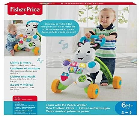 Fisher price Vaikštukas-paspirtukas - Zebriukas