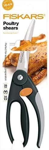 Fiskars FF paukštienos žirklės su Softouch rankenomis 1 vnt.