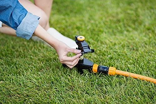 Fiskars Pulsinis purkštuvas su ratukais, metalinis