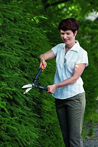 Fiskars Žirklės gyvatvorėmsHS72 (1000596) plastikiniu reduktoriumi#