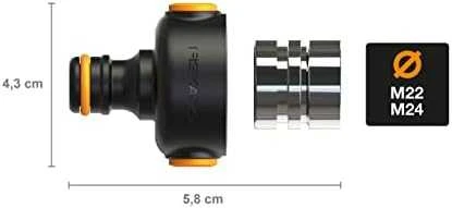 „Fiskars CF“ vidaus čiaupas „QuickConnector M22x1 M24x1“.