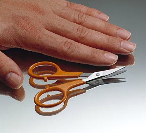 FISKARS Classic lenktos žirklės manikiūrui, 10 cm (1000813)