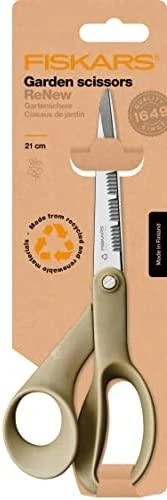Sodo žirklės Fiskars ReNew; 21 cm