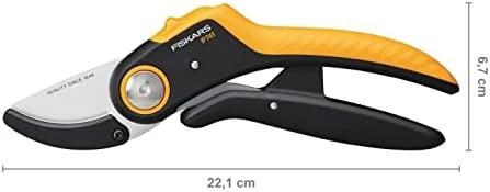 Fiskars Plus PowerLever sekatorius atraminiais ašmenimis (P741)