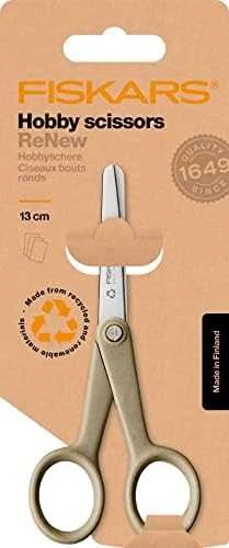 Žirklės rankdarbiams Fiskars ReNew; 13 cm