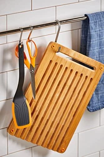 Fiskars Functional Form bambukinių pjaustymo lentelių rinkinys