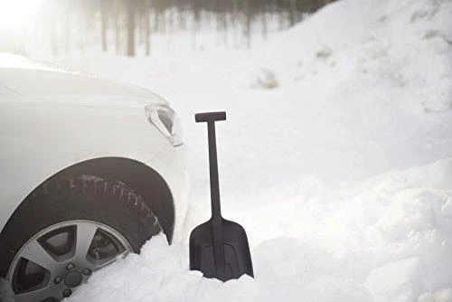 Fiskars sniego kastuvas automobiliui Solid, juodas