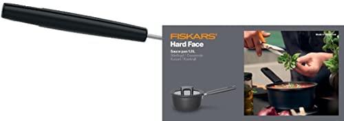 Fiskars Hard Face keptuvė padažams 1,8 L / 18 cm su dangčiu, 1052226