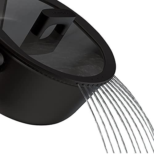 Fiskars Hard Face keptuvė padažams 1,8 L / 18 cm su dangčiu, 1052226