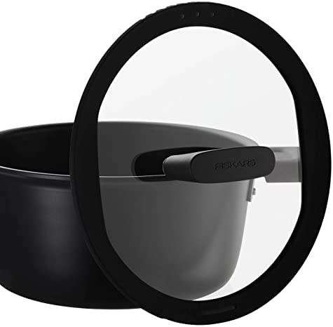 Fiskars Hard Face keptuvė padažams 1,8 L / 18 cm su dangčiu, 1052226
