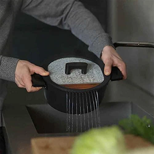 Fiskars Hard Face puodas 3,5 L / 22 cm su dangčiu