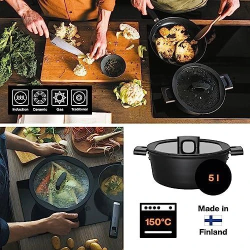 Fiskars Hard Face puodas 5,0 L