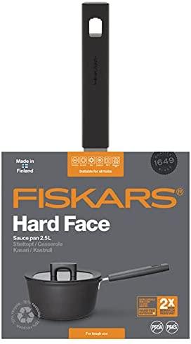 Fiskars Hard Face puodas padažams 2,5 L / 20 cm su dangčiu