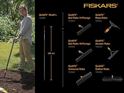 Fiskars QuikFit Gather grėblio galvutė
