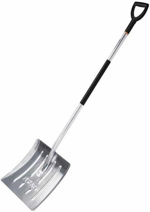 Fiskars Lengvas ir tvirtas aliumininis sniego kastuvas 44cm (1001636)