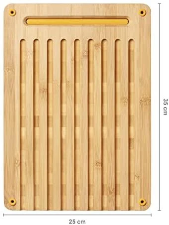 Fiskars Functional Form bambukinės lentelės duonai ir duonos peilio komplektas 1057551