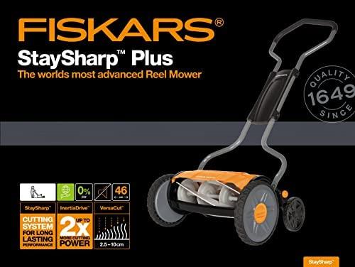 FISKARS StaySharp™ Plus mechaninė vejapjovė 43 cm