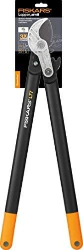 Fiskars Svertinės sodo žirklės atraminiais ašmenimis (L) 1000583