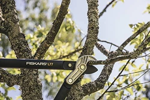 Fiskars Svertinės sodo žirklės atraminiais ašmenimis (L) 1000583