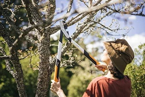 Fiskars PowerGear X sodo žirklės prasilenkiančiais ašmenimis LX94, M (1020187)