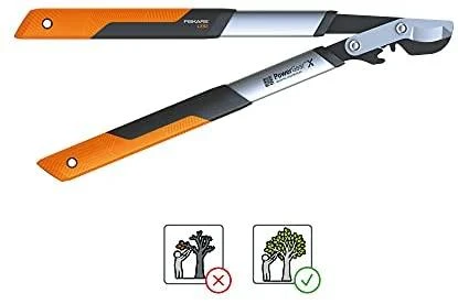 Fiskars PowerGear X sodo žirklės prasilenkiančiais ašmenimis LX92, S (1020186)