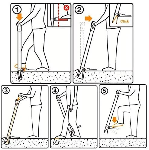 Fiskars Xact sodintuvas darbui stovint (1057077)