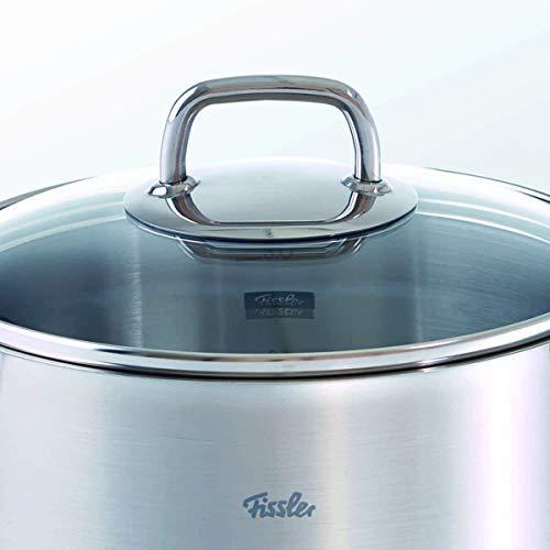 Nerūdijančio plieno puodas su stikliniu dangteliu FISSLER Viseo 2,1 l K2