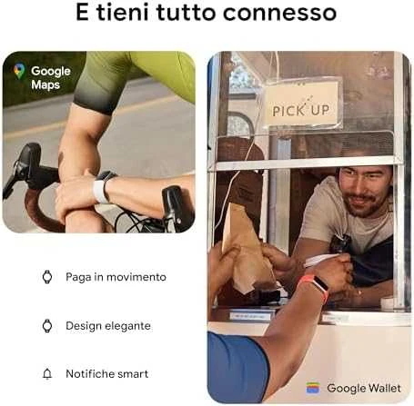Išmanioji apyrankė Fitbit Charge 6, Sidabro spalvos korpusas su kreminės spalvos apyranke