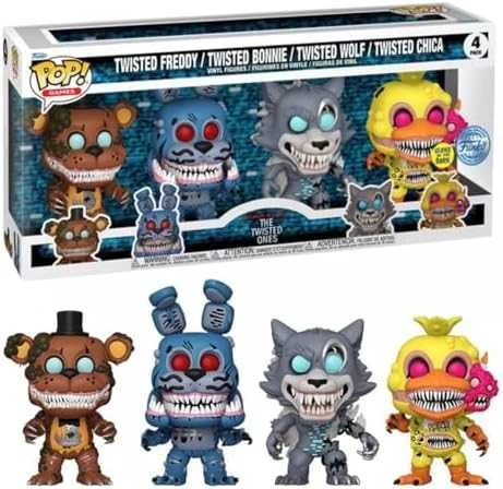 FUNKO POP! Keturių vinilinių figūrėlių rinkinys: Five Nights At Freddys, ~9 cm