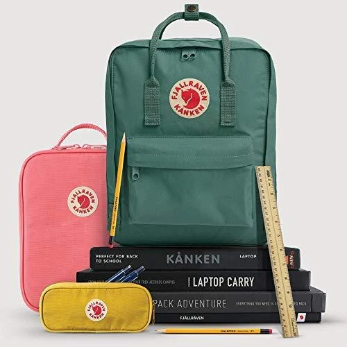 Carruzzo Fjällräven Kånken Mini Juodas vaikams miesto mokyklos kuprinė juoda (F23561-550)