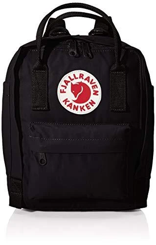 Carruzzo Fjällräven Kånken Mini Juodas vaikams miesto mokyklos kuprinė juoda (F23561-550)