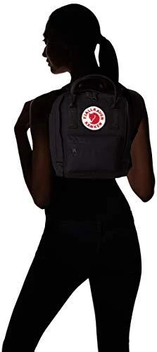 Carruzzo Fjällräven Kånken Mini Juodas vaikams miesto mokyklos kuprinė juoda (F23561-550)