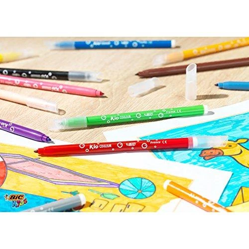 Bic Flamastry Kid Couleur Fluo 24 kolory