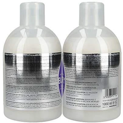 Atkuriamasis šampūnas sausiems ir chemiškai pažeistiems plaukams Kallos Blueberry 1000ml