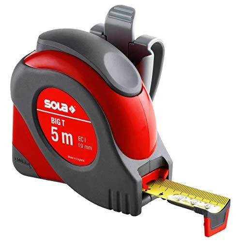 Sola matavimo juosta BIGT 5m/19mm 1 klasė