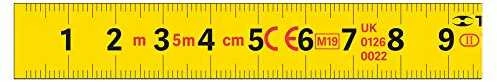 Matavimo juosta "Gripper" 5m x 19mm Truper®