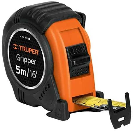 Matavimo juosta "Gripper" 5m x 19mm Truper®