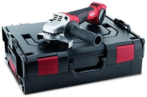 Akumuliatorinis kampinis šlifuoklis FLEX LBE 125 18.0-EC/5.0 Set