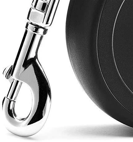 Flexi New Classic L pavadėlis šunims iki 50kg juostinis 5m juodos spalvos